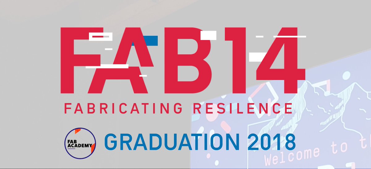 Ready For Fab Academy Graduation? If you are a student graduating this year, make sure you ask for your code and register here: eventbrite.fr/e/fab14-toulou… #fabacademy2018 #fabacademyfinalresults2018 #fabacademystudents2018 #finalprojects2108 #fablabnetwork #FAgraduation2018