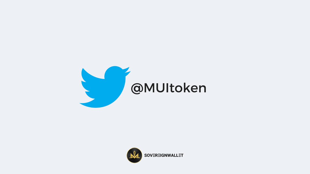 MUIcommunity's tweet image. Want to know more about us? Follow us on Twitter and keep track of our progress as we bring you closer to the future. #SovereignWallet #MUIToken #Twitter #community