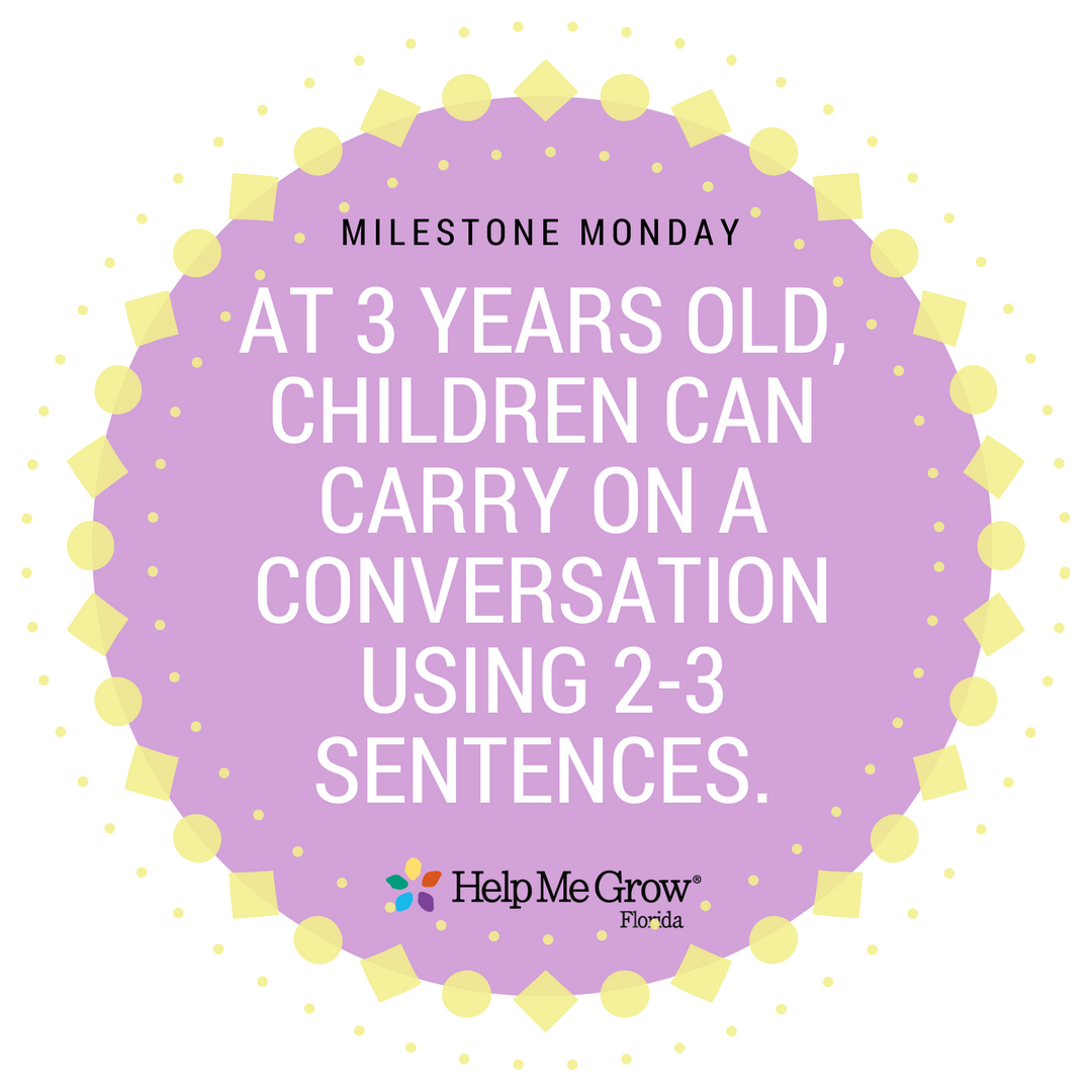 HelpMeGrowFL's tweet photo. Find out what your 3 year old can do! Find more #milestones like this here: https://t.co/dszR4ESoiS #MilestoneMonday #helpmegrowflorida https://t.co/YHHFasTew4
