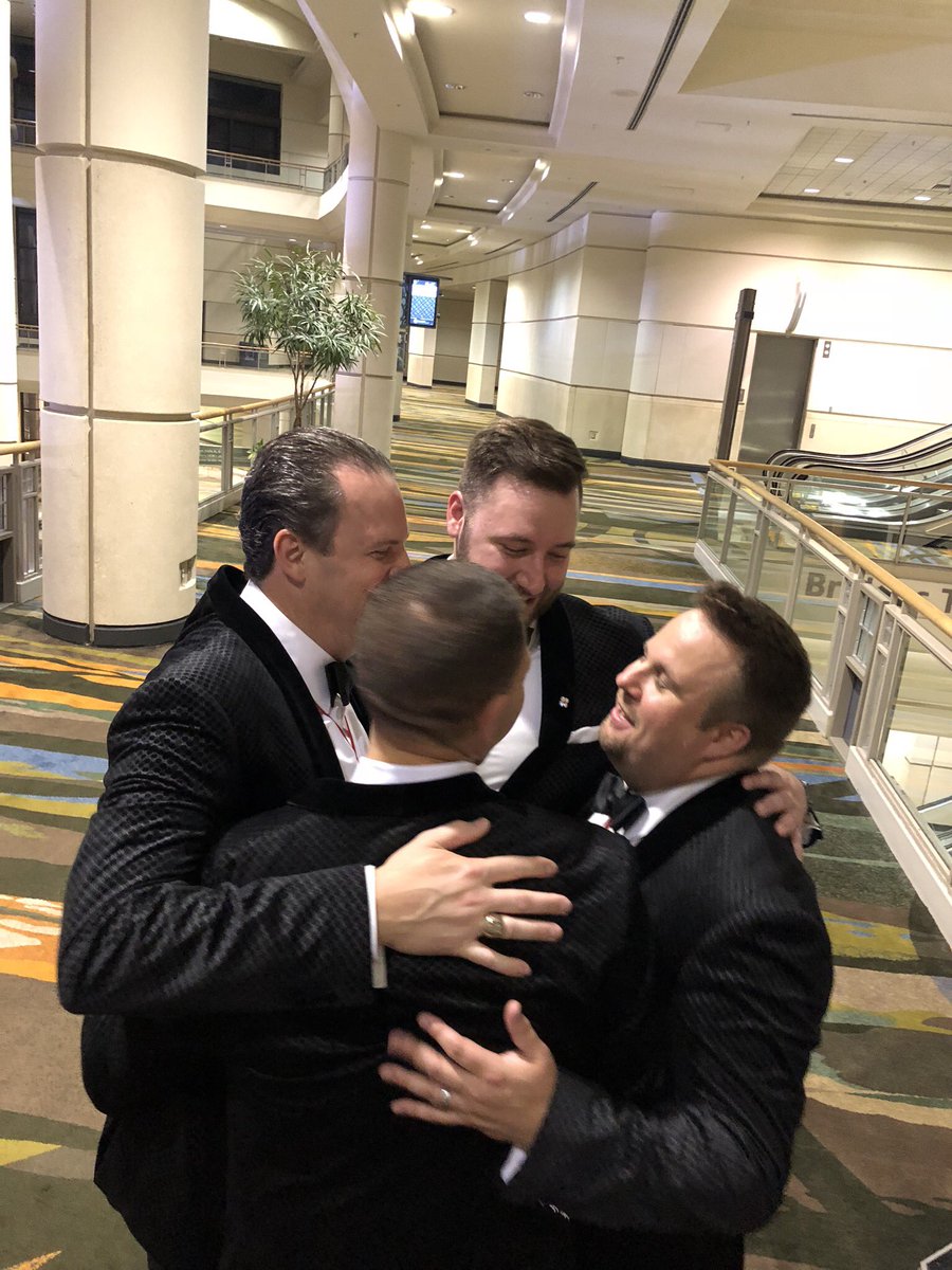 We are beyond honored to be the 2018 BHS 4th Place Bronze Medal Quartet! Congratulations to After Hours, &amp; to all of the other competitors this week!!! Thank you to our families, friends, &amp; fans for your unending support, &amp; we can’t wait to sing for you again sometime soon!!!