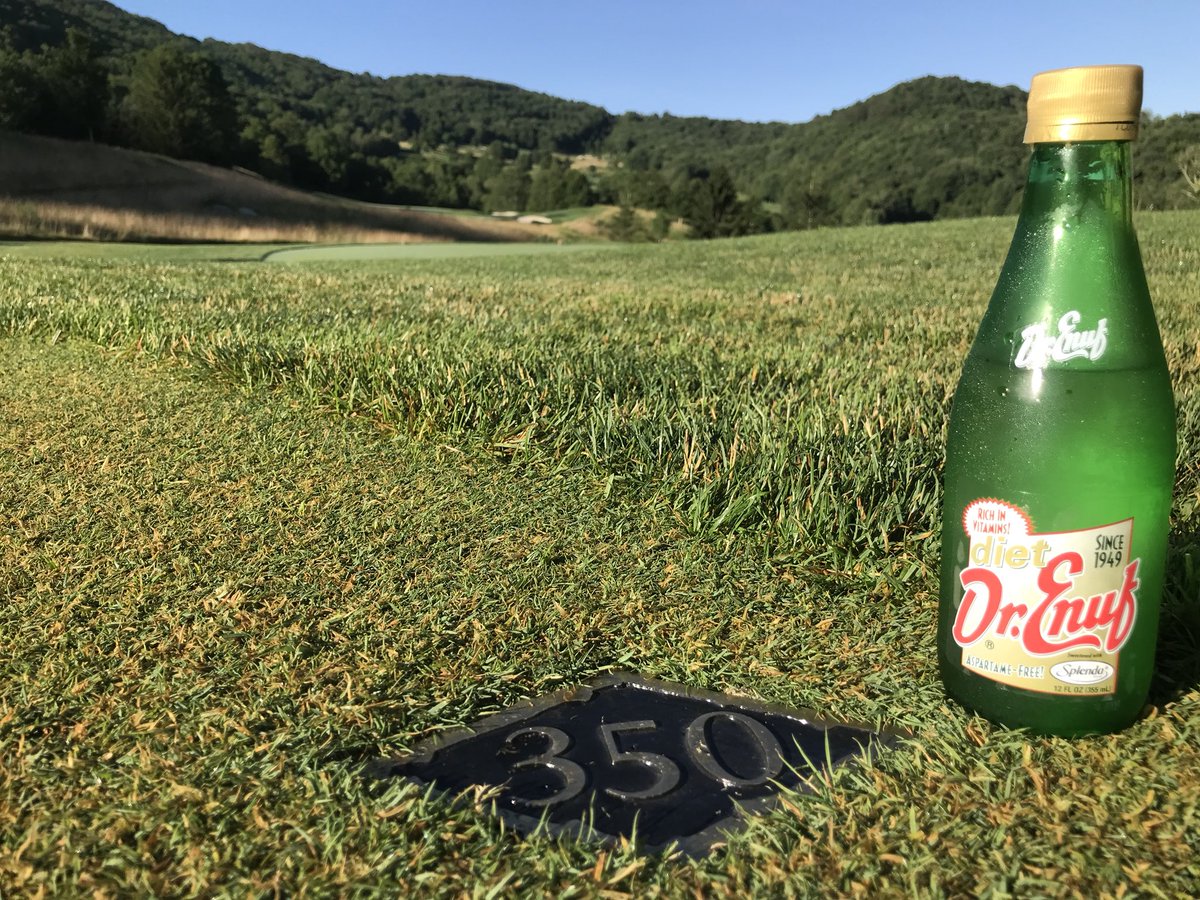 This is how I start my day as a golf professional. <a href="/drenuf/">Dr Enuf</a>