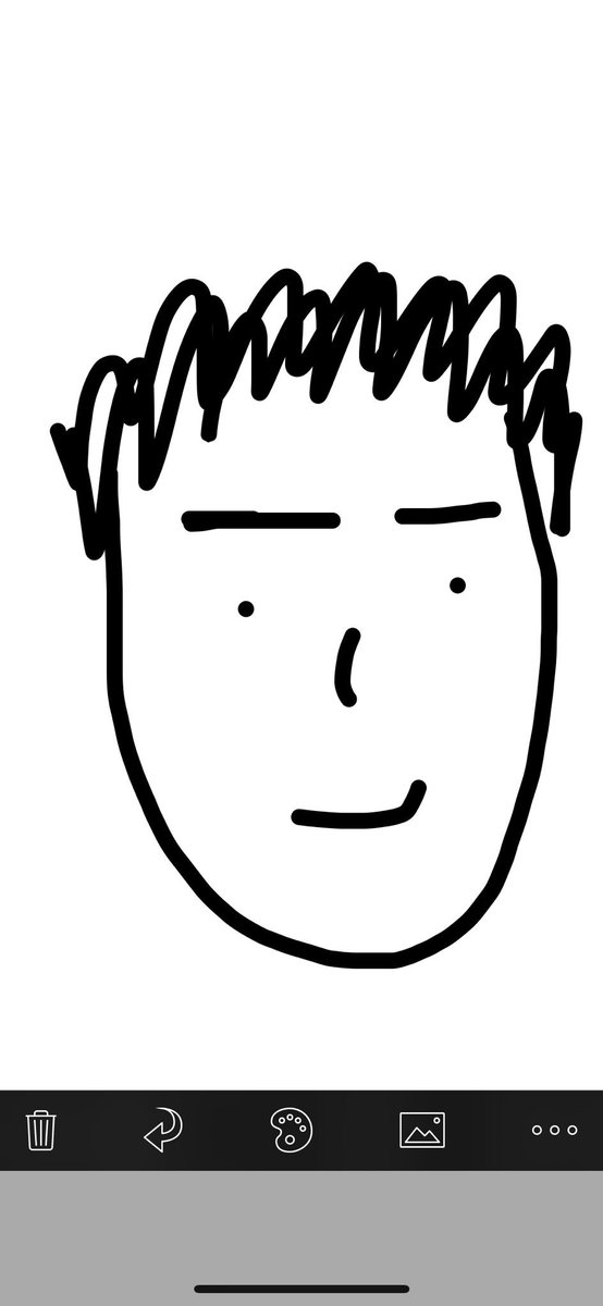 赤間さんは本当に顔とは真反対で優しかったなー。光さんとは違って(笑)  （写真なかったから渾身の似顔絵）#赤間謙