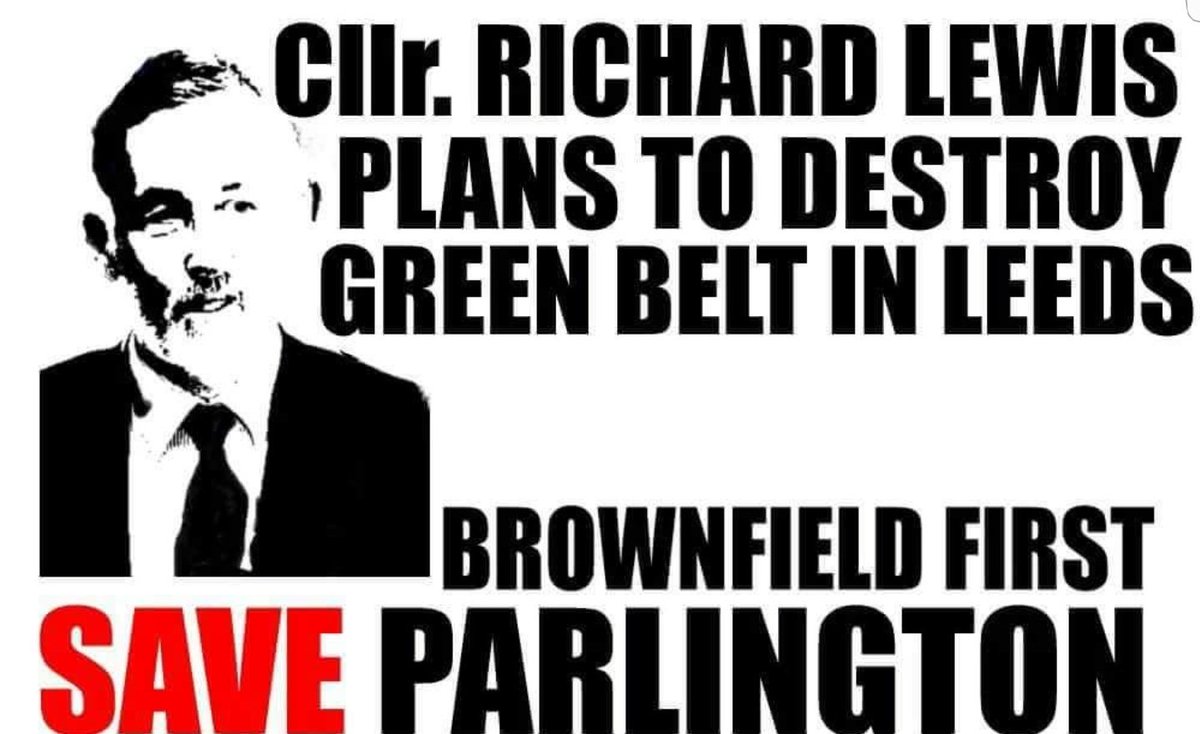 saveparlington's tweet photo. Cllr Richard Lewis, just given Leeds City Councils opening comment at the #leedsSap examination in public. https://t.co/fFMY4ijAWf