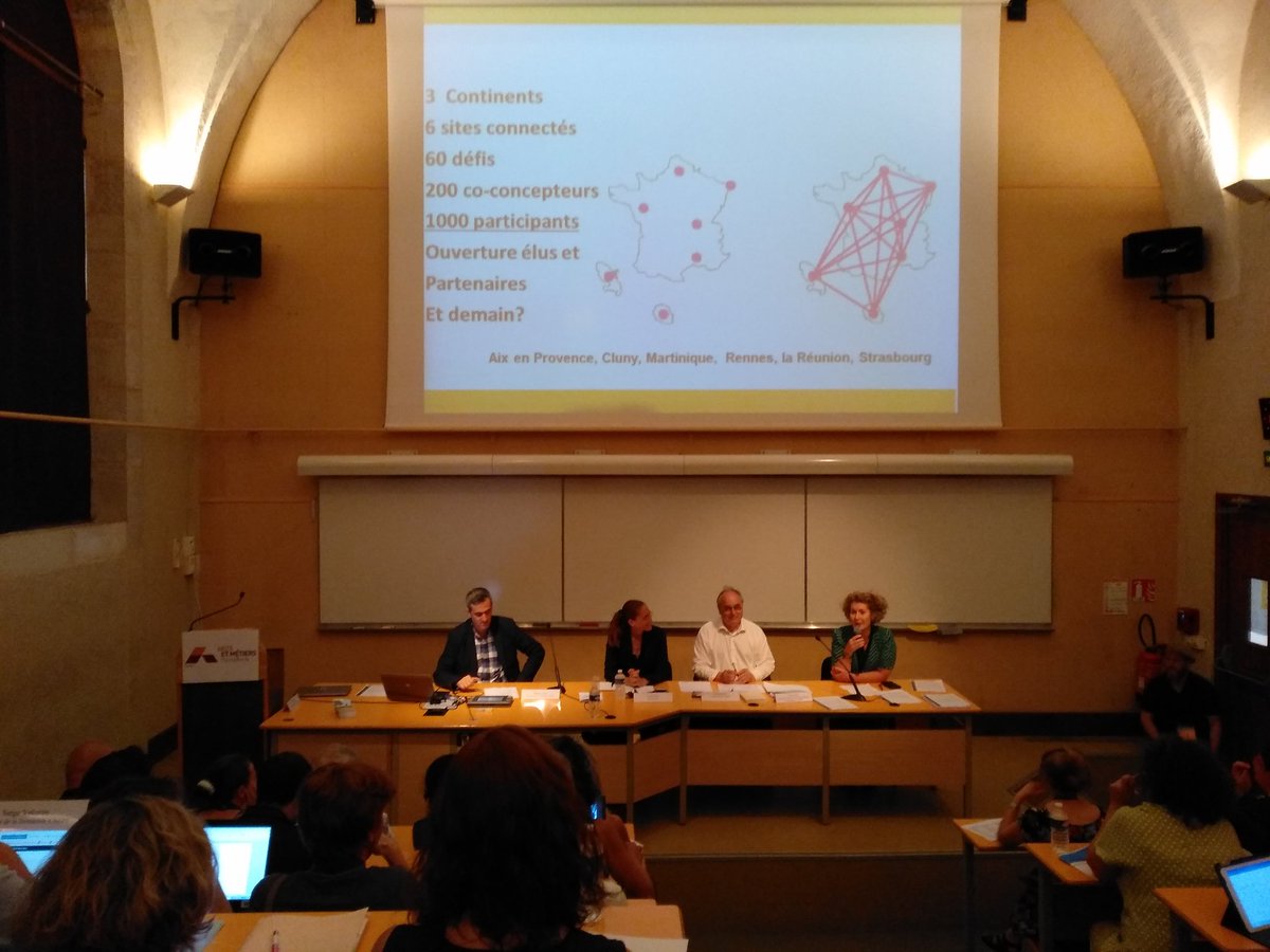 #cnfptinnov2018 6sites, 1000 participants tous connectés
