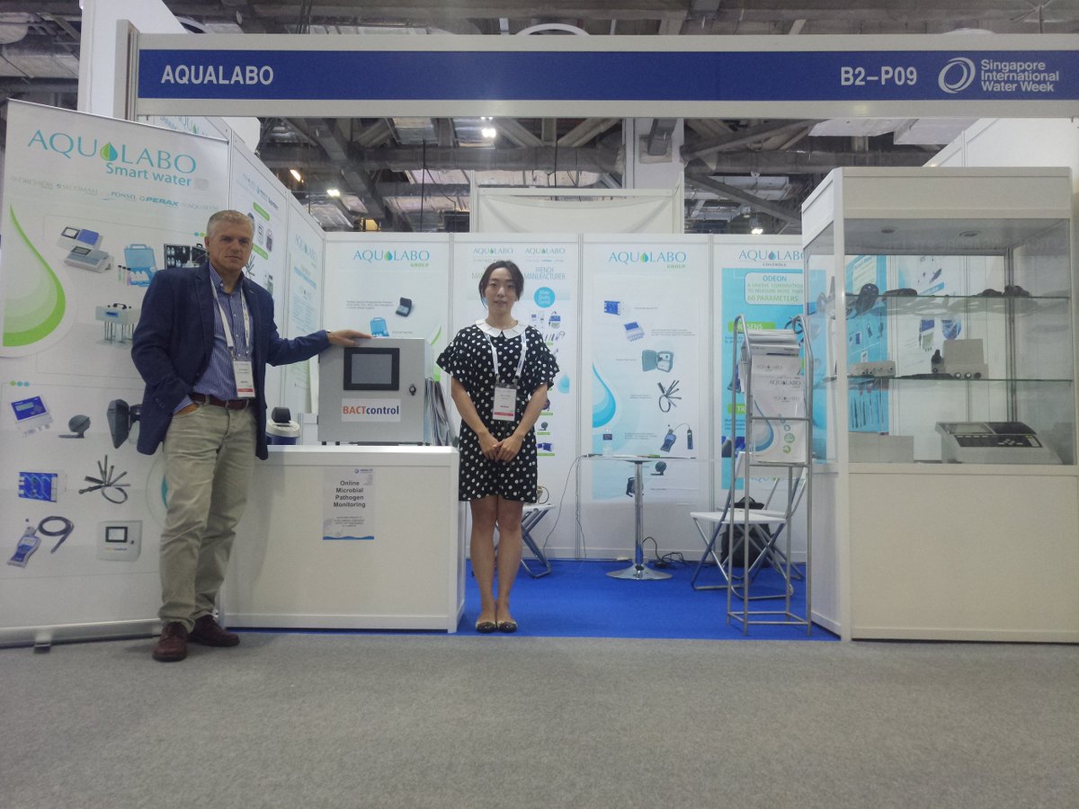 Come visit us at #SIWW2018 on booth B2-P09 ! Discover all our solutions for #water analysis and control.
