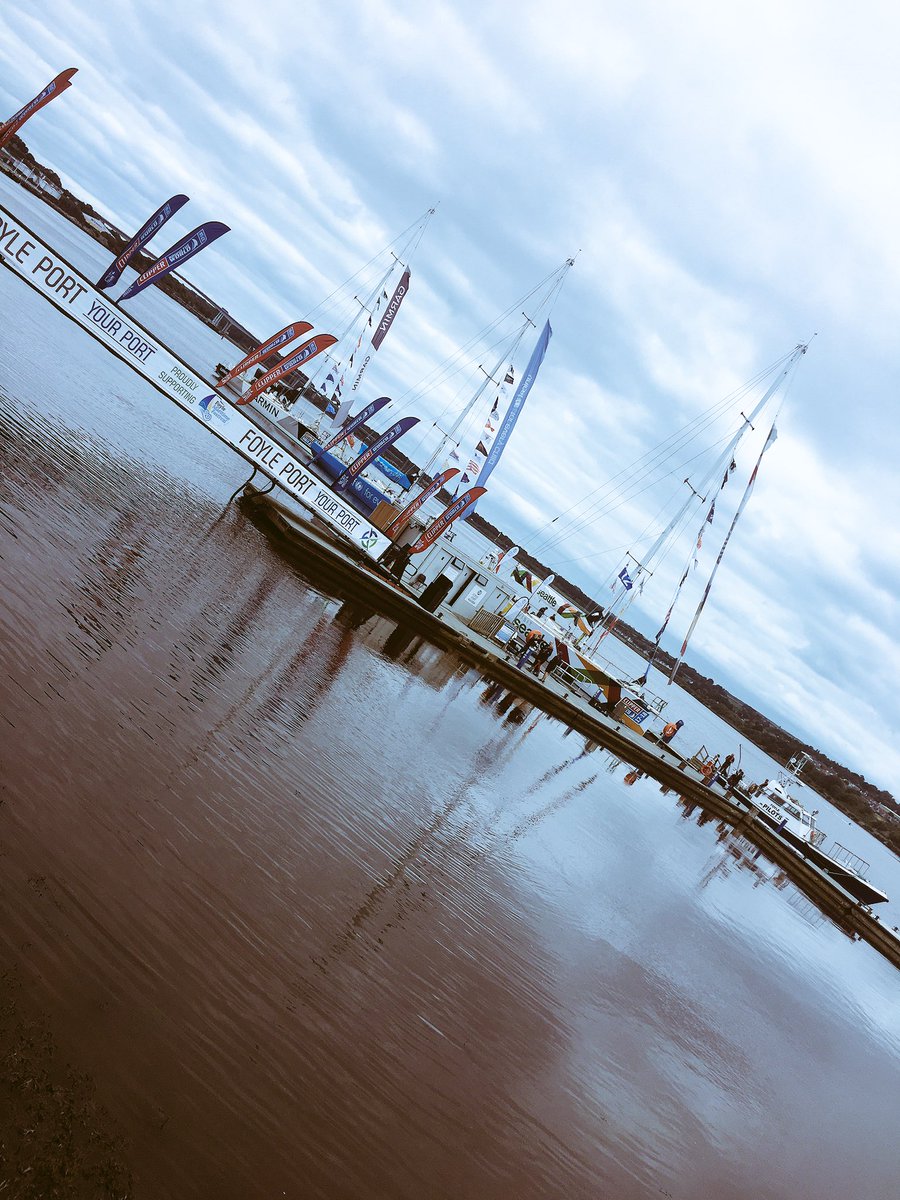 PrimroseDerry's tweet photo. And so it begins!!
Big welcome to the first boats in today @VisitSeattle @UNICEF @Garmin @Derryvisitor @DerryCityNews @FoylePort #clipper2018 https://t.co/zQxxwoEjWl
