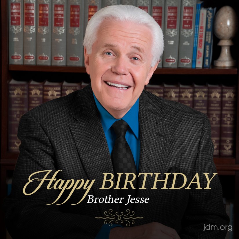 Happy Birthday sir. Join us in wishing Brother Jesse a very Happy Birthday today! 