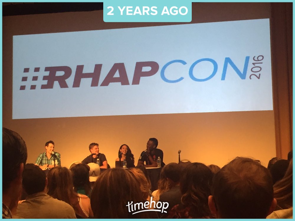 jlarson84's tweet photo. @robcesternino Two years since #rhapcon Chicago. Such a fun day! https://t.co/RBFQ4qO5EY