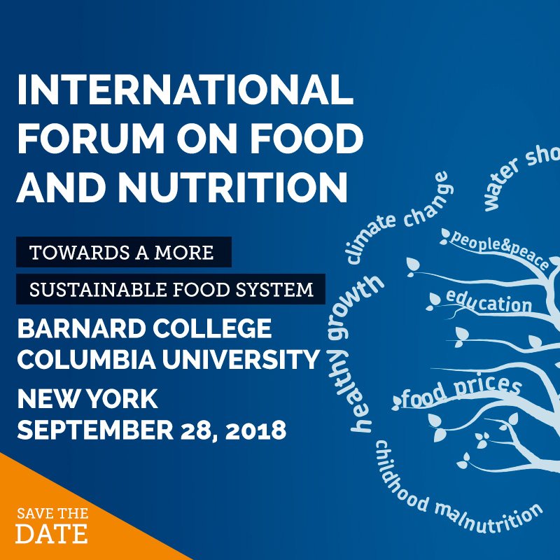 Fondazione Barilla (@fondbarilla) on Twitter photo Global food systems face unprecedented challenges related to nutrition, food waste and loss, competition for natural resources. We will discuss about sustainable solutions on Sep 28th in New York during our #BCFNforum in partnership w/<a href="/UNSDSN/">SDSN</a>. SIGN UP NOW bit.ly/2Kolrqa Global food systems face unprecedented challenges related to nutrition, food waste and loss, competition for natural resources. We will discuss about sustainable solutions on Sep 28th in New York during our #BCFNforum in partnership w/<a href="/UNSDSN/">SDSN</a>. SIGN UP NOW bit.ly/2Kolrqa