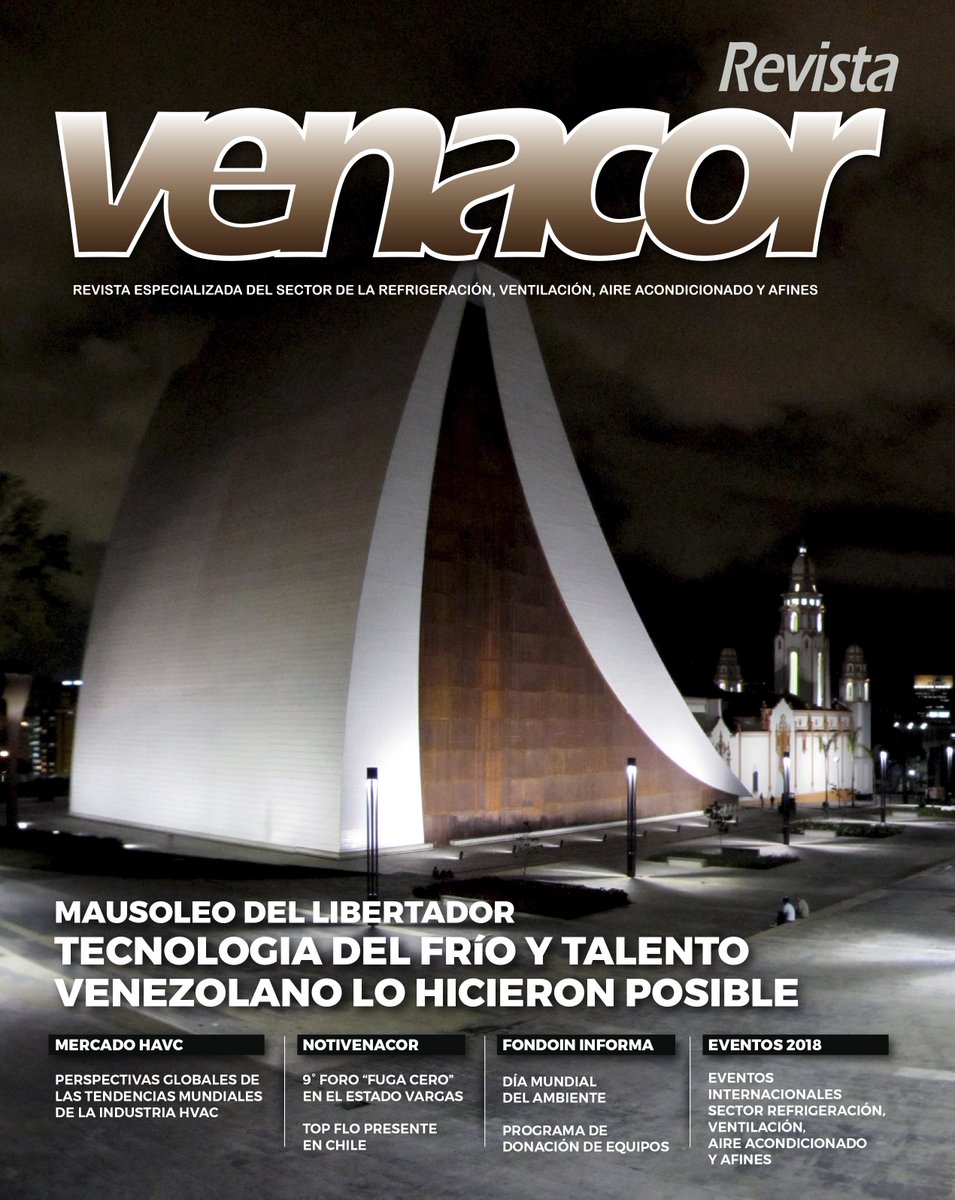¡Disponible! La 33° edición de la #RevistaVenacor publicación única y oficial de la #CadenadeFrío en #Venezuela con las más recientes informaciones del sector nacional e internacional. Los invitamos a disfrutarla en: revistavenacor.com.ve