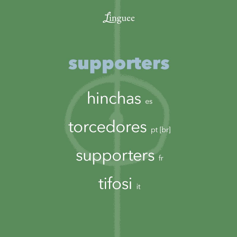 Linguee's tweet photo. Which teams have the best (or craziest) supporters? ⚽️ https://t.co/HtqSLek2YF