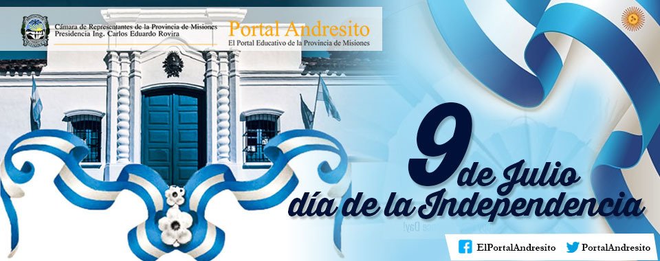 PortalAndresito's tweet photo. #9DeJulio Día de la Independencia Argentina! 🇦🇷🇦🇷🇦🇷 @RoboticMisiones @flalomorales @CaroASilvero https://t.co/pZ6UgBUp8z