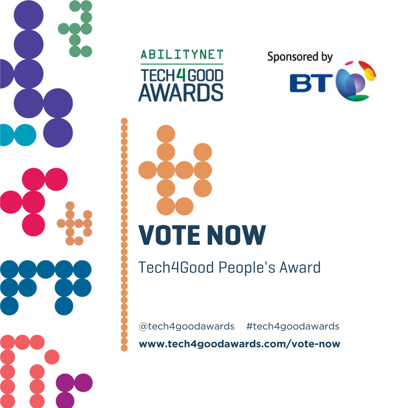 Tech4GoodAwards's tweet image. Great news, the voting deadline for this year's People's Award has been extended...don't miss out, the vote closes tomorrow at midnight! tech4goodawards.com/vote-now