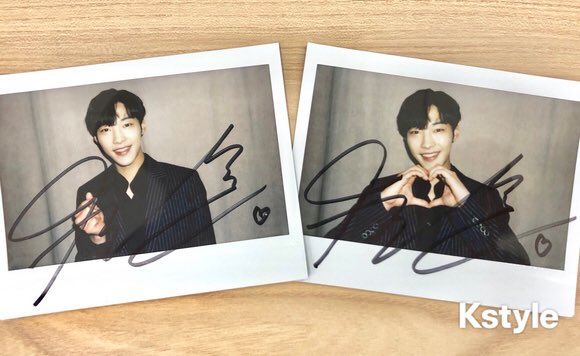 プレゼント】ウ・ドファン直筆サイン入りポラを2名様に！ 応募は