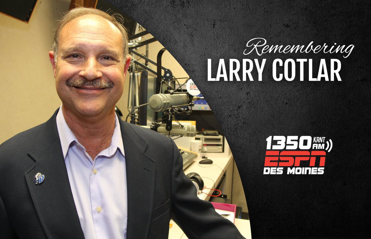 Tune in this Thursday at 5 pm for an hour long special to remember sports broadcaster Larry Cotlar.