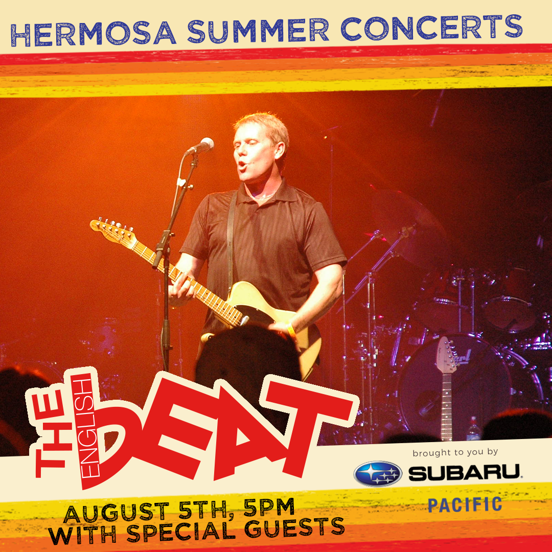 SaintRocke's tweet photo. ๐ถ.@TheEnglishBeat are back! @subarupacific presents Week 1 of #HBSCS! ๐ฒSee you on the beach ๐ถ #subarupacificsummer https://t.co/qkVjL0Umo9