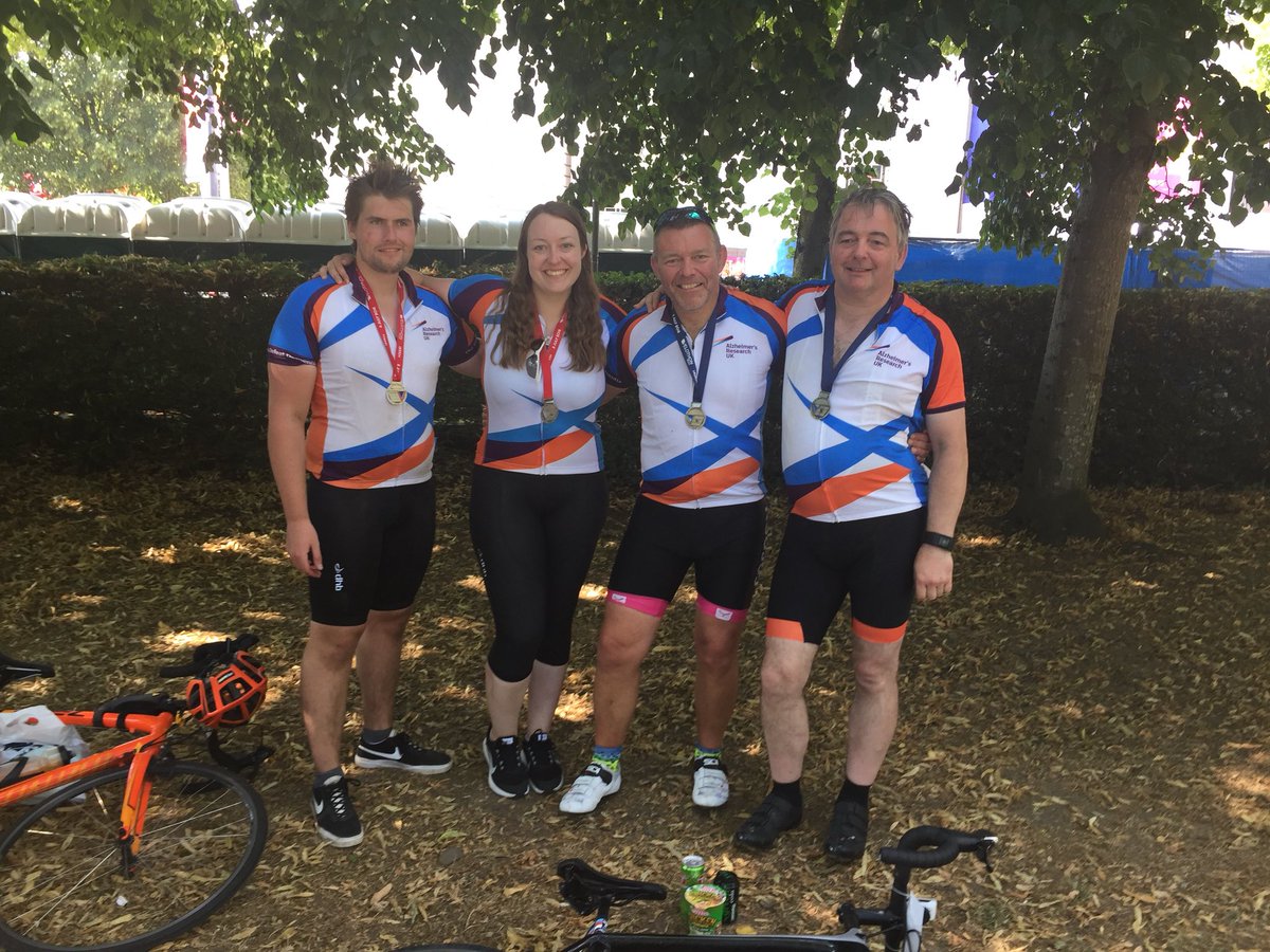 EmB1105's tweet photo. @Velothon Wales was an incredible experience! Thanks to everyone who supported us and @teamaruk!! https://t.co/HFjIAeqlra