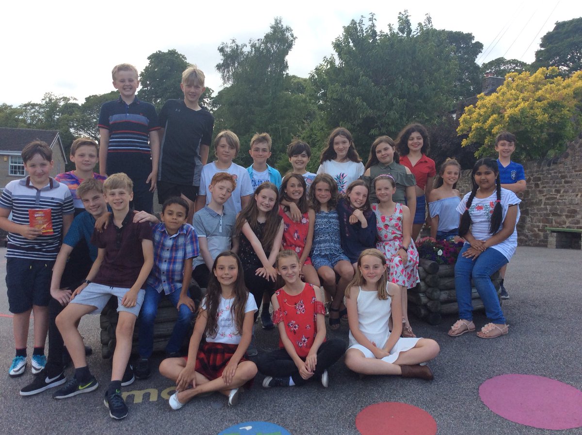 Year 6 at their last ever Water Street Summer Disco