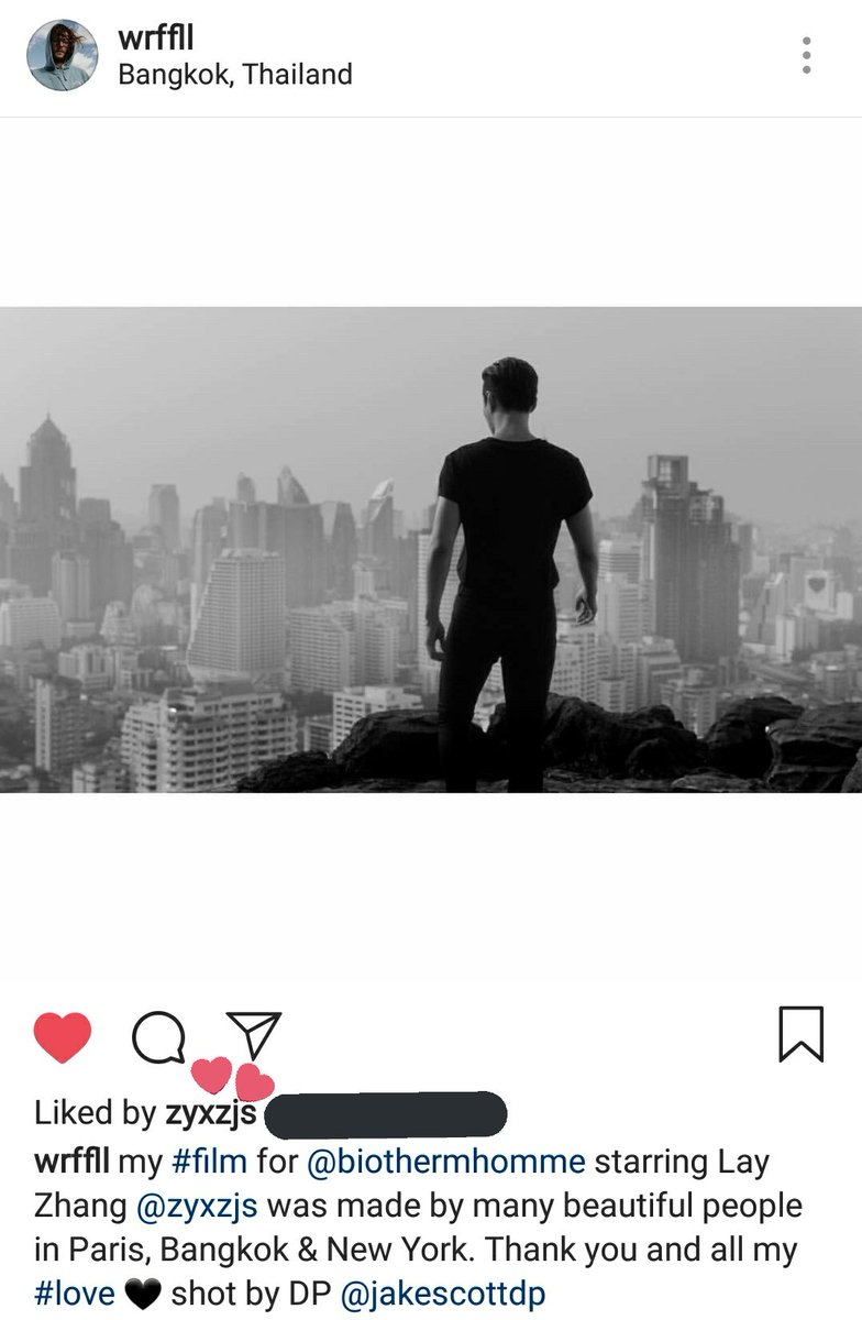 EXOGlobal's tweet photo. [!] 180710 Lay liked wrffll's (Oliver Würffell) Instagram Update
https://t.co/uLFWhGMf31

#EXO
#weareoneEXO
#EXOPLANET
#TheElyXiOn_dot #EXO_ComingSoon
@weareoneEXO https://t.co/oIdlPEqjem