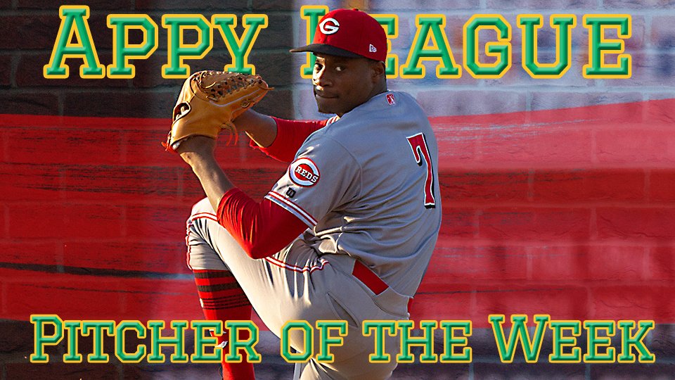 Another week. Another moment in Greeneville Reds history.

Congrats to our own Josiah Gray (<a href="/Jgrayy_/">Jonathan Gray</a>) the first-ever <a href="/AppyLeague/">Appalachian League</a> Pitcher of the Week in franchise history! 

READ: atmilb.com/2NDxOkI #GREENEandRED #RedsCountry
