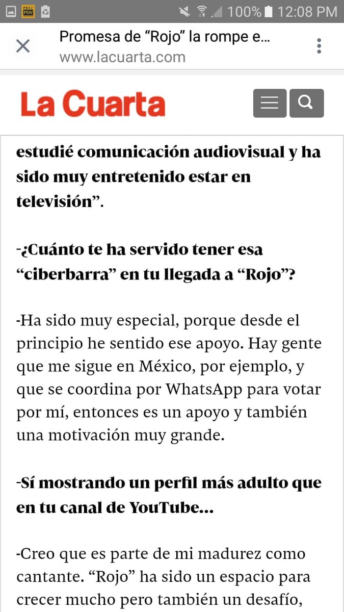 FanpageCarla's tweet photo. Nuestra @carli_zone se merece todo, ¡TODO! ¡¡Vamos a seguirla apoyando hasta el final!! #rojoopcion3 #ConTodo #RojoTVN @RojoTVN_ https://t.co/oMf8dJeyVP