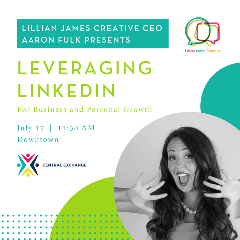 LillianJamesC's tweet image. Want the inside scoop on how to optimize your Linkedin usage? Join our CEO, Aaron Fulk, at @CentralEx Tuesday, July 17th! She'll be sharing her insight and giving you tips to better leverage LinkedIn!
#linkedin #socialmedia #creativekc #marketing #kansascity #seminar #kcmo