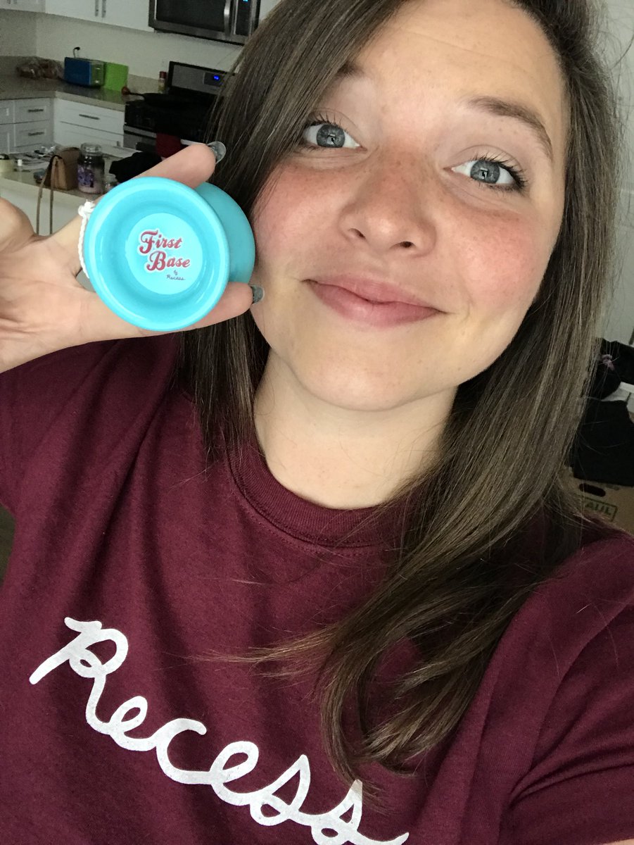 Latienie's tweet photo. New duds, new throw — thank you @recessintl for the sweetest little care-package. 😘😍😊 https://t.co/zAZ80cG1dr