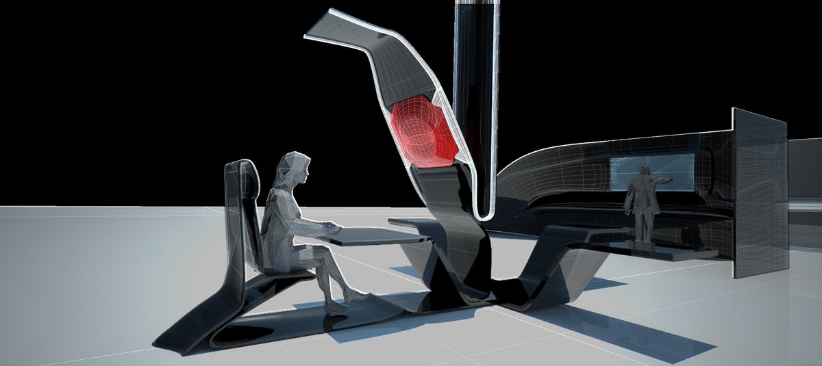 SensingPlaces's tweet photo. One of our ultra-futuristic showroom concepts. Iteration #2. #immersive #interactive #interactiondesign #creativecoding https://t.co/lOAPm8b89Y