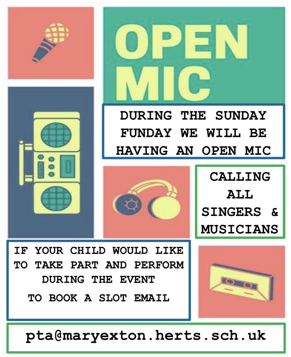 MaryExtonPTA's tweet photo. Only 6 more Sleeps! #HertsHour the @MaryExtonPTA Sunday Funday has Family Fun for all - everyone Welcome!  #Hitchin #Community https://t.co/Yk89PMKHpG