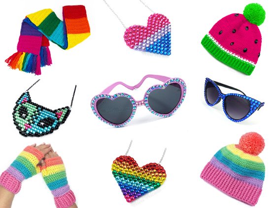 ❤️🧡💛💚💙💜 Hi folks, we're VelvetVolcano. Spooky, Sweet &amp; Sparkly accessories for gals and ghouls 'allergic' to the norm. A small Cornish business run by a colourful chronically ill/disabled girl boss &amp; her awesome mumma! ❤️🧡💛💚💙💜linktr.ee/velvetvolcano #creativebizhour