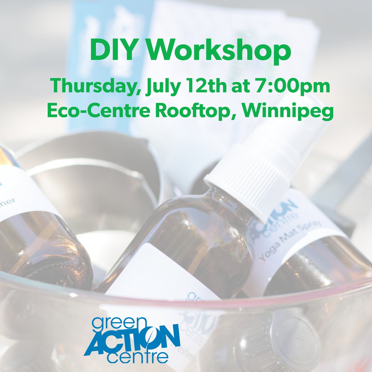 GreenActionCtr's tweet photo. Making household products with friends on our rooftop patio? What could be better! (Limited tickets available, get yours today.) https://t.co/8XEs9LAjxW https://t.co/aBNMIdwmrI