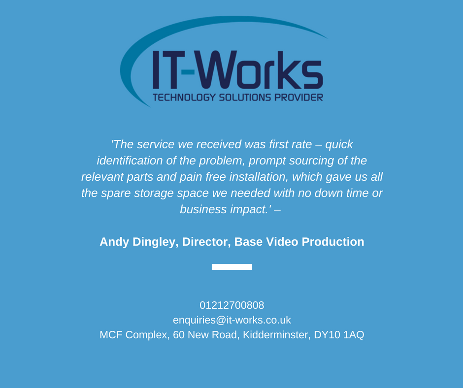 IT_Works2012's tweet image. Head over to our site and check out our updated #Testimonials page - featuring @BodyKraftGroup , @TheHavenWton and @1stImageDesign - and here&apos;s one from @BaseVideos   it-works.co.uk/testimonials/ #worcestershirehour