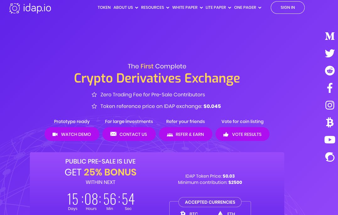 Crypt0Next's tweet image. idap.io's #ICO is listed on @Crypt0Next 🥇 (Rating 9⃣3⃣/ 100) cryptonext.com/ico/idapio🎖️🏆 @idap_io
