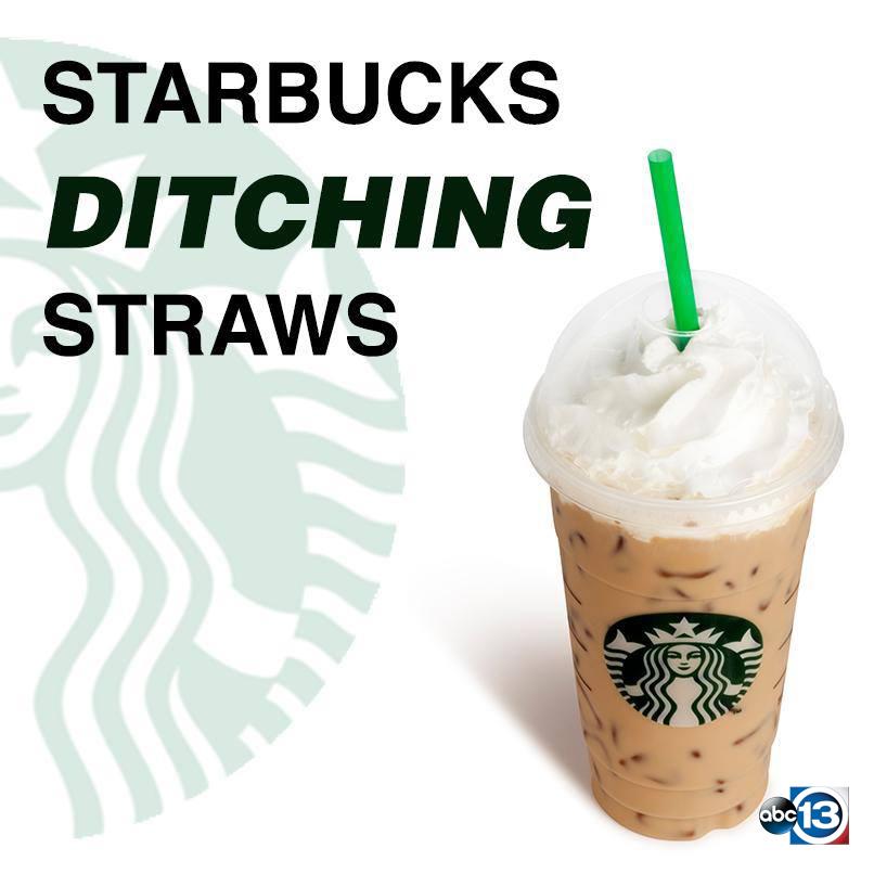 Starbucks Officially Ditches Plastic Straws