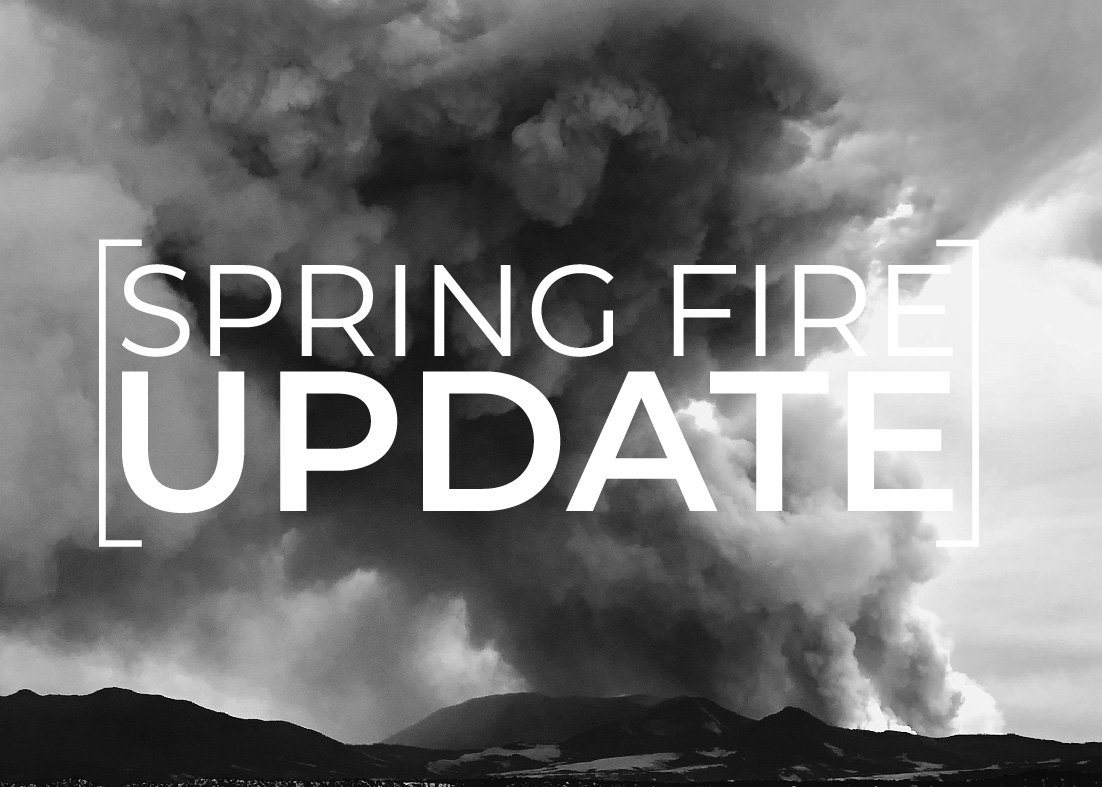 Sunday was spent mainly working on repairs. Our crews were making their way up La Veta pass, the Forbes Park area, and the radio towers. As we continue to work today, we have limited access to the North fire. Crews are still working on the south side of 160 in Forbes Park.