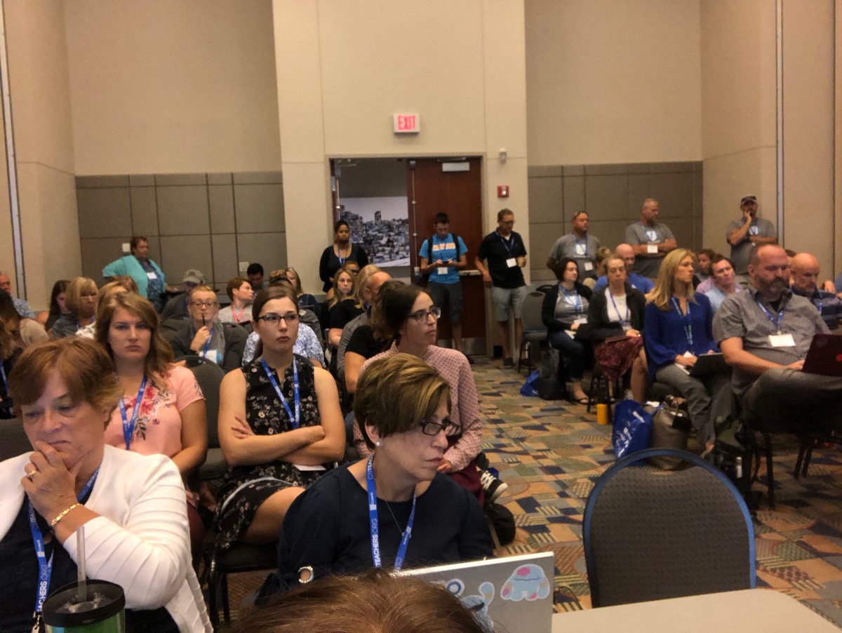 meechele7's tweet photo. @stevenpfloyd We are here! #CSTA2018 #csnj #cstasnj https://t.co/z3A492Dl46
