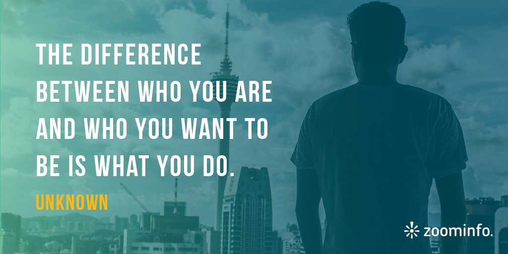 #MondayMotivation: "The difference between who you are and who you want to be is what you do." 🙌👊 

Who's ready to take action this week??