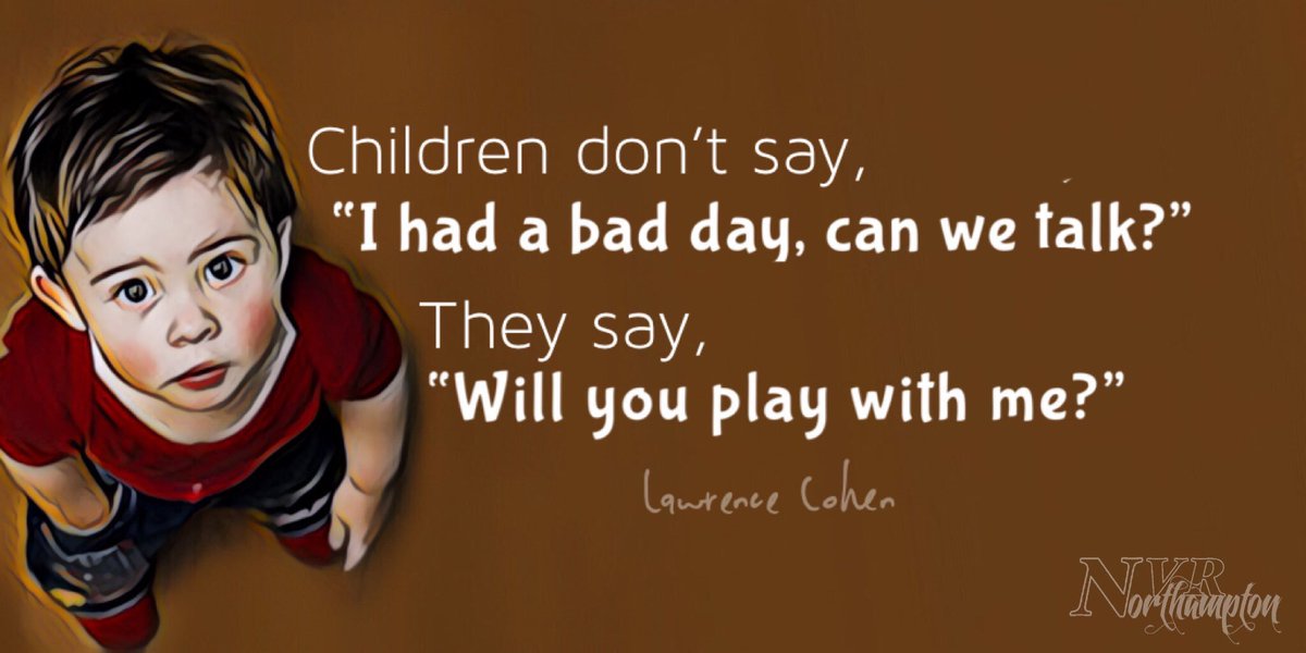 NVRnorthampton's tweet photo. “Everyday in a hundred small ways, children ask, ‘Do you see me?’, ‘Do you hear me?’, ‘Do I matter?’  Their behaviour often reflects our response.” - @LRKnost 

#Development #Connection #DevelopmentalTrauma #ACEs #RelationalRepair #Connectedness #ConnectedChildRaising https://t.co/AKOYsm4vx6