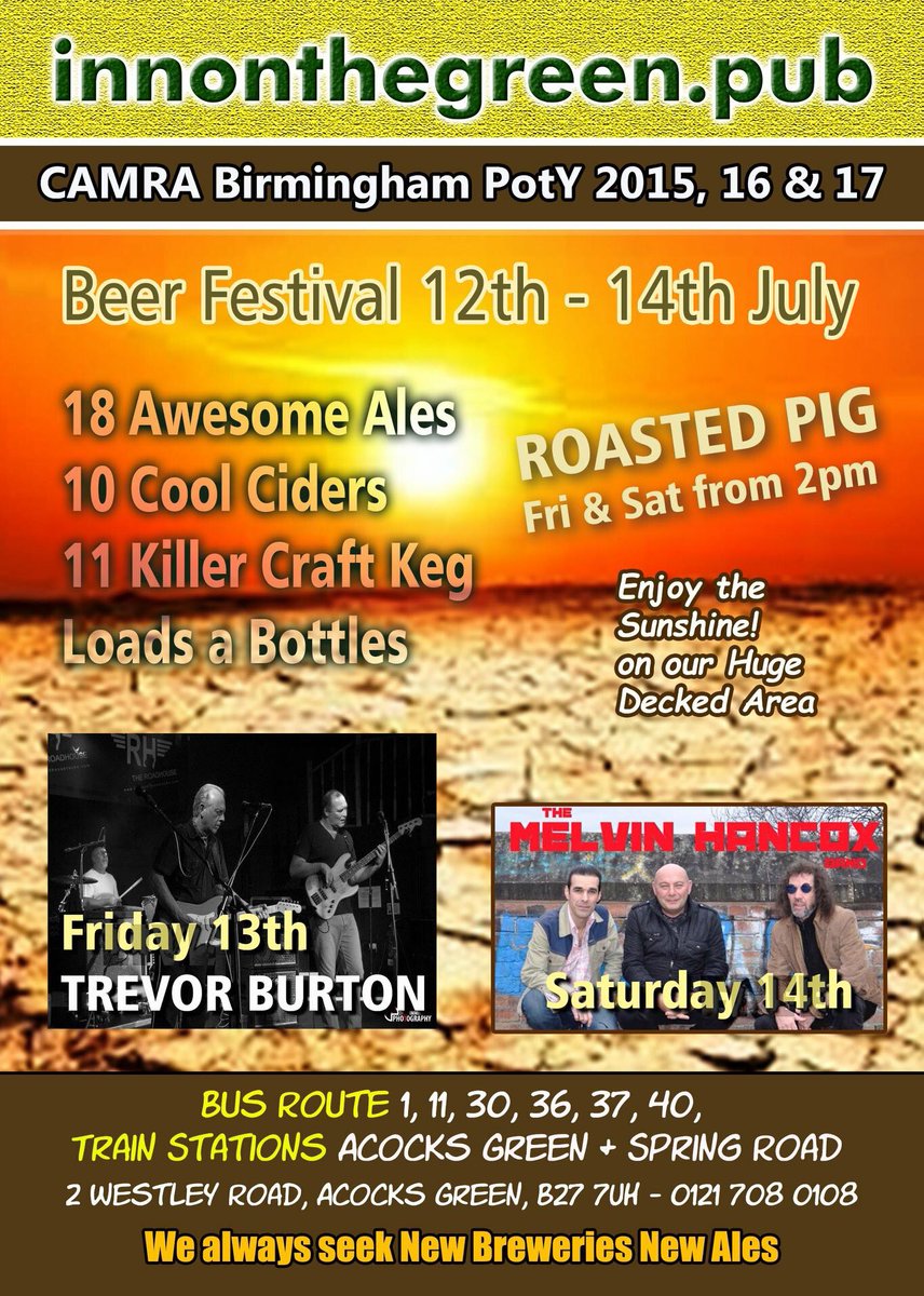 Need a bit of #MondayMotivation our festival starts Thursday!! #BeerOClock #festival #beer #birmingham