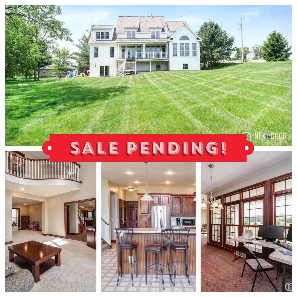 RegalHomeGroup's tweet photo. 12120 8th Ave NW is off the market! 🏡🔥⭐️ #regalgr #realestateagent #remax #homedesigns #homedecor #interior #homesweethome  #design #yard #forsale #landscape #realestate #realtor #realtorlife #michigan #grandrapids #westmichigan #buy #sell #home #house #architecture #broker https://t.co/0rWVUsaYVZ