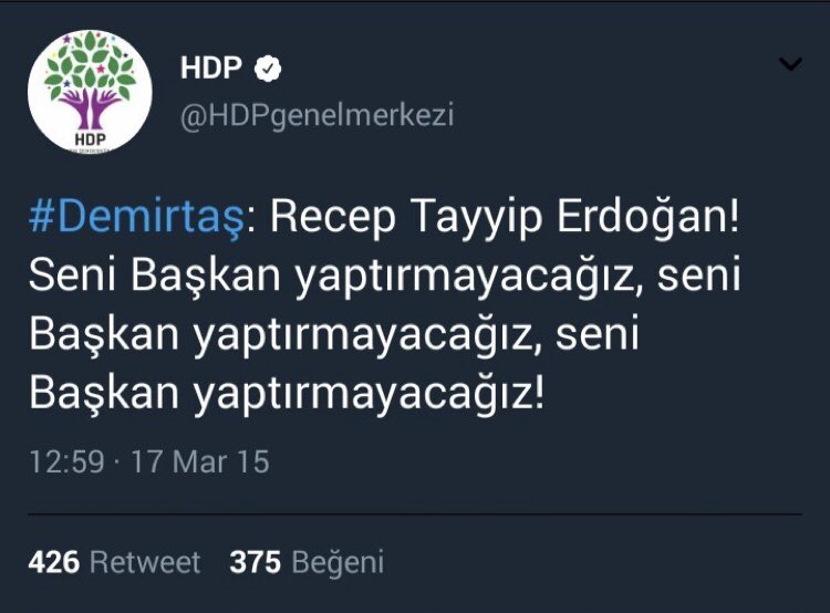 Seni BAŞKAN yaptık,
Seni BAŞKAN yaptık,
Seni BAŞKAN yaptık.

#NewEraWithErdogan