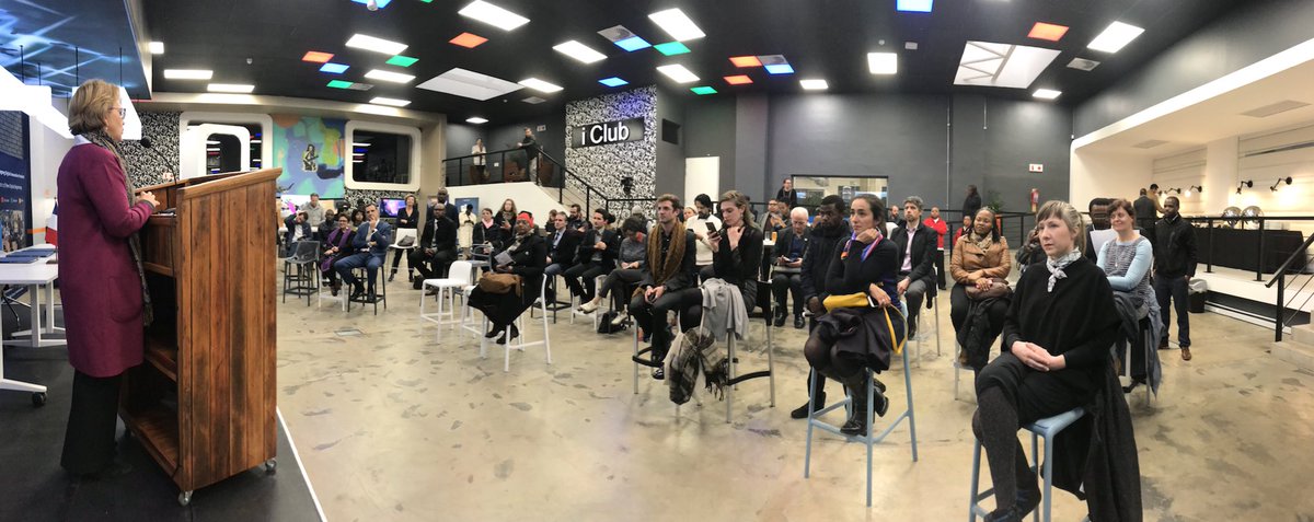 FrenchEmbassyZA's tweet photo. “@AFD_en, by financing the #DigitalContentHub, puts #innovation and creative industries in the heart of its mission in South Africa", says @SteinSochas, AFD Southern Africa Regional Director. https://t.co/HzpWhaL974
