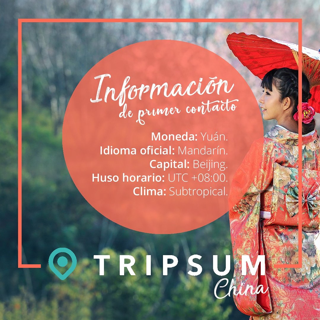 TripsumGo's tweet photo. Comenzamos la #TripsumWeek de #China.

Conoce China con nuestras agencias de viaje recomendadas. 

#Viaje #Aventura #LasMejoresAgencias https://t.co/nLm02vY7Pe
