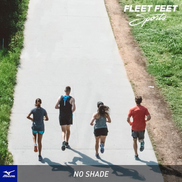 When the only shade around is your shadow. #runnerproblems #runwithmizuno #mizunorunning