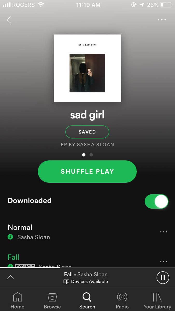 me after last night 😍😭 @sadgirlsloan