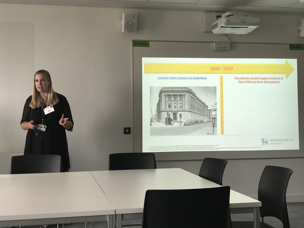VOleksandra's tweet photo. Examining the intersection of parallel development in brain science and US criminal liability for your people with @Rose_E_T #BCUresearch https://t.co/BDxGd4yb9N