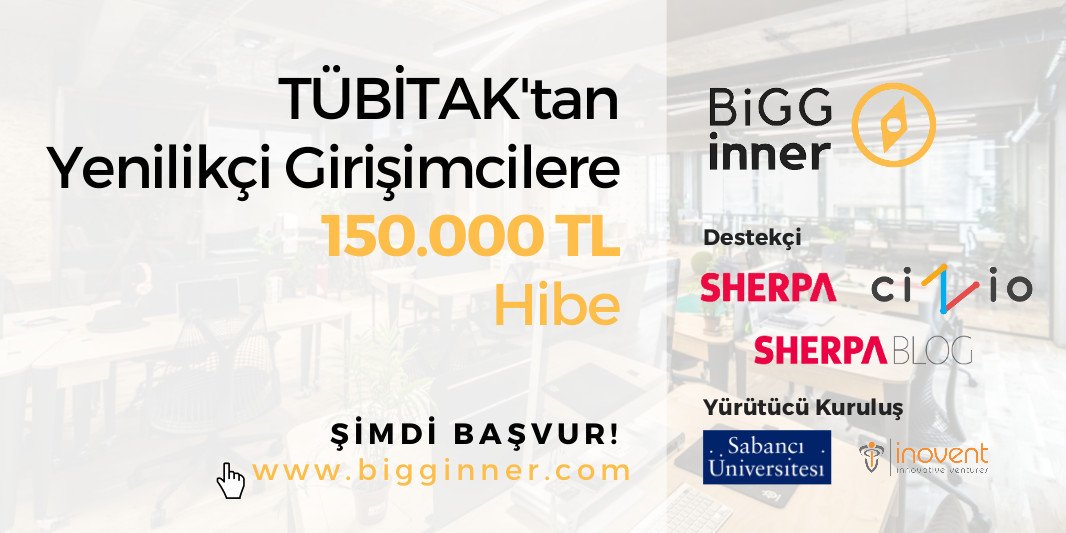 ciz_io's tweet photo. Destekçisi olduğumuz @sucool, BiGGinner projesiyle 150Bin TL hibeli TÜBİTAK 1512 BiGG 1.Aşama süreçlerini yürütüyor. İş fikrinizi hayata geçirirken Sabancı Üniv @sucool desteklerinden faydalanmak ve hibe alabilmek için @bigginners'a başvurun!
https://t.co/buikVGsLWM https://t.co/475wPxNemq