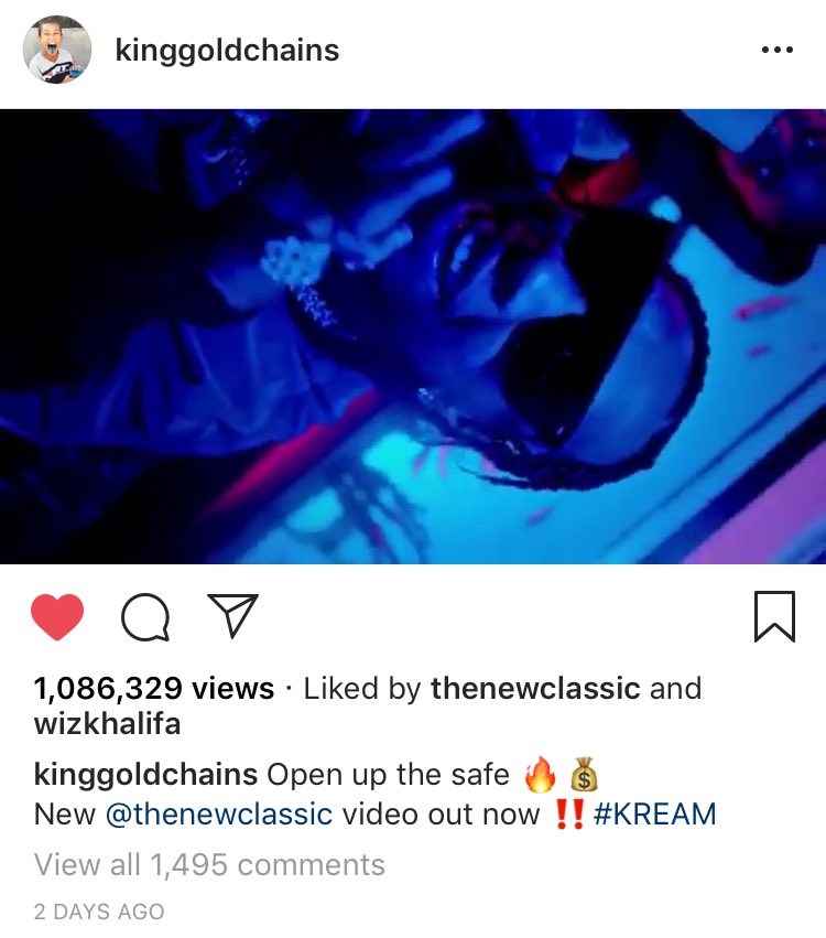 ReallyThatTho's tweet photo. Uh, we love @Tyga #KreamOutNow https://t.co/V0r8kPELcX