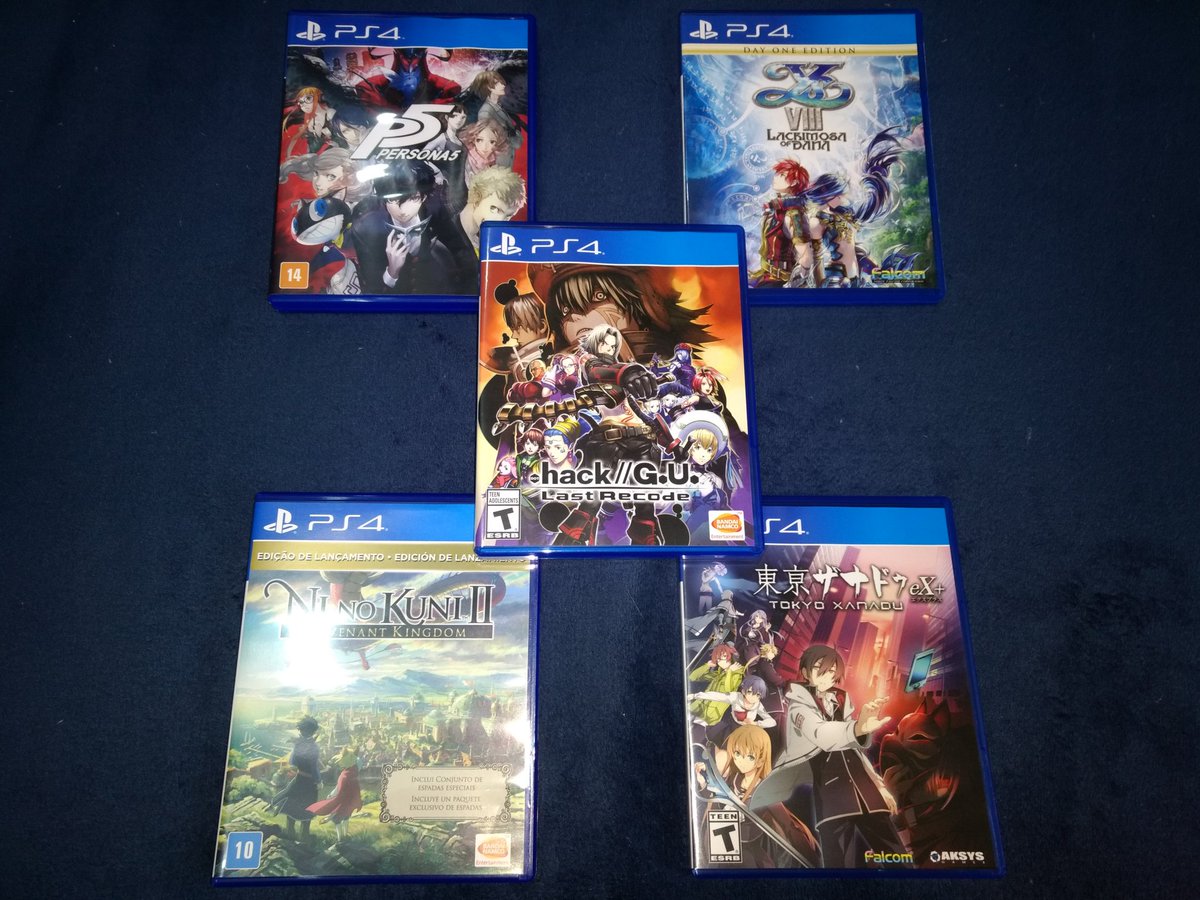 GekkouGear's tweet photo. Finalmente com essa delícia de Hack//G.U. Last Recode em mãos!! Um dos melhores RPGs do PS2 e também uma história que trouxe mundo virtual bem antes de Sword Art Online. Problema agora é ter espaço no PS4 pra tanto jogo, hahah. #HackLastRecode 😆😍🎮 https://t.co/vlYToQLynD