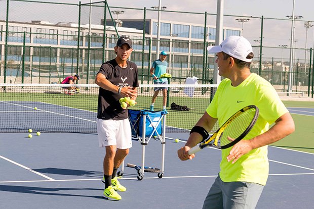 The multiple slam champion is currently in the running for another #Wimbledon title, having easily cruised into the 4th round.
We're pleased to have the Rafa Nadal Tennis Academy on our site, a great setting in #Majorca for enjoying a #tennis holiday. 
tennisholidays.co.uk/destinations/r…